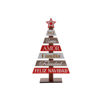 Art.13208 Árbol Navidad 30x18.5x8cm 1pz