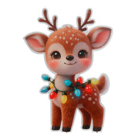 Art.13235 Reno Luces Navidad 68x49x11cm 1pz