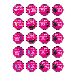 Art.1559 Etiquetas Divertidas Despedida