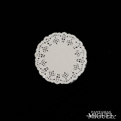 Fantasías Miguel Art.1763 Paquete de Blondas de Papel 10cm 100pz