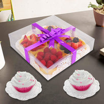 Art.1763 Paquete de Blondas de Papel 10cm 100pz