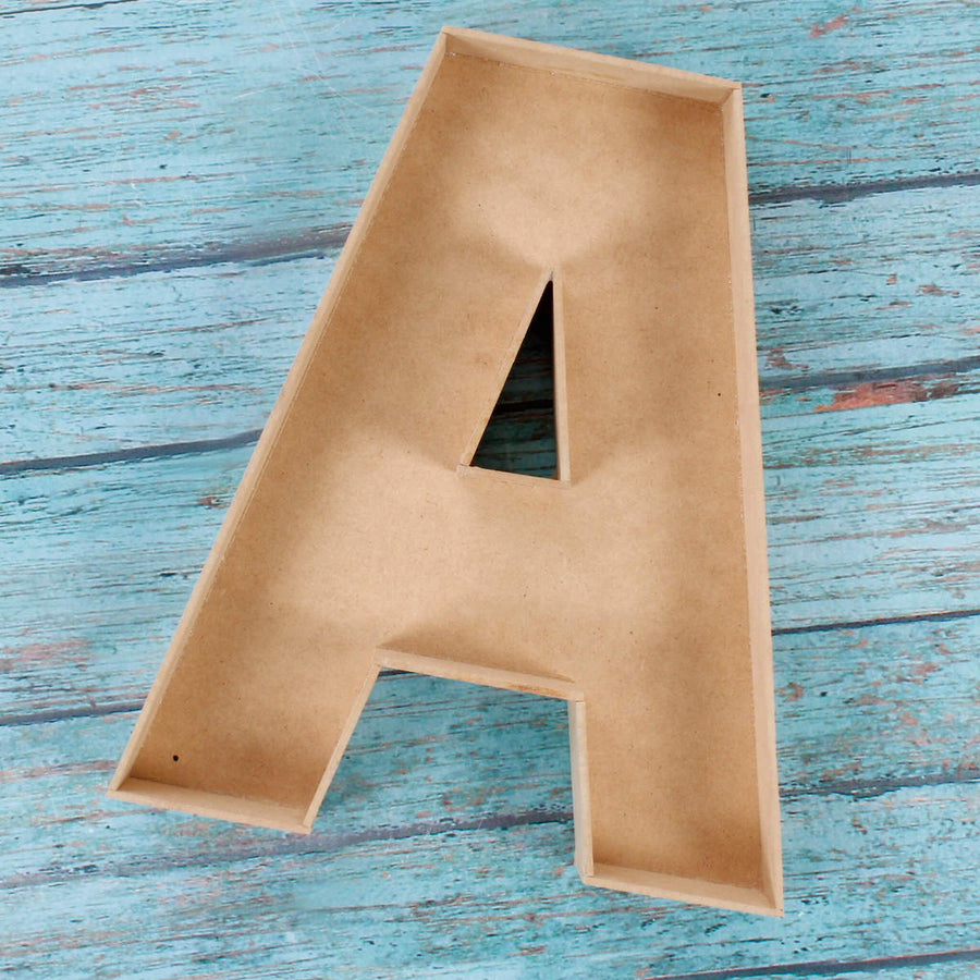 Art.1885 Caja Forma De Letra 25cm 1pz