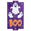 Fantasías Miguel Art.1910 Tablita Halloween 25x14cm 1pz Morado