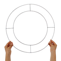 Art.2117 Aro De Alambron Diámetro 50cm 1pz
