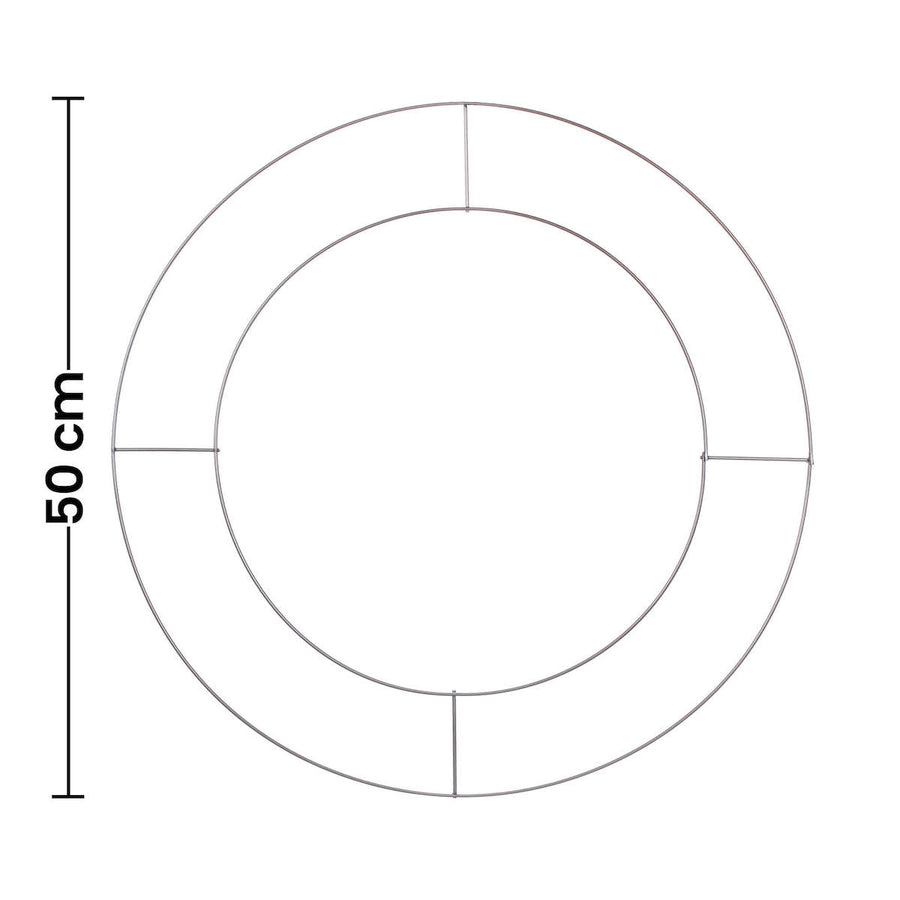 Art.2117 Aro De Alambron Diámetro 50cm 1pz
