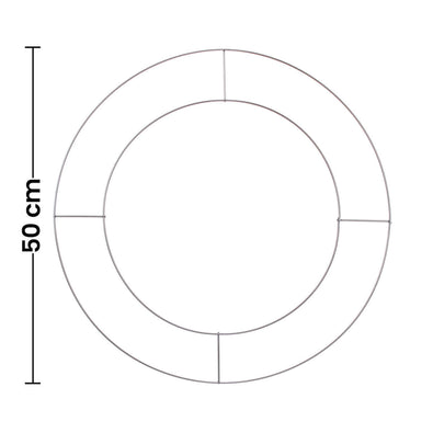 Fantasías Miguel Art.2117 Aro De Alambron Diámetro 50cm 1pz