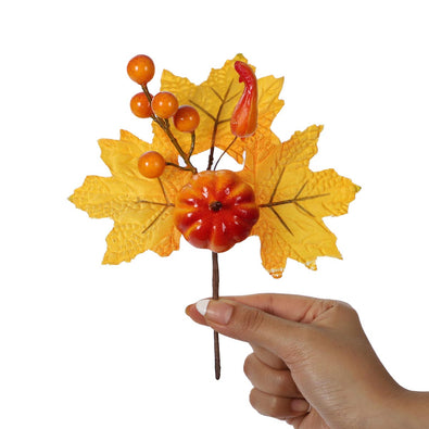 Fantasías Miguel Art.243 Pick Otoñal Calabazas 22cm 1pz