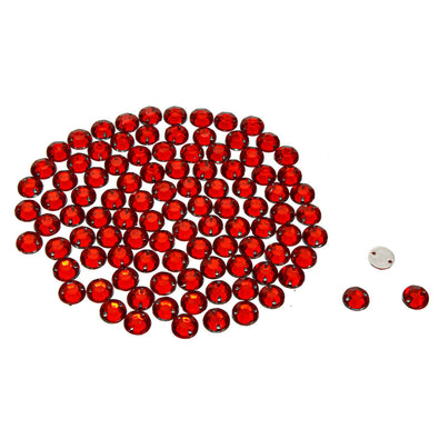 Fantasías Miguel Art.2483 Piedra Para Coser Redonda 7mm 100pz
