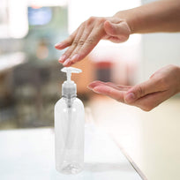 Art.2505 Bote Plástico 500ml Con Dosificador 22x6cm 1pz