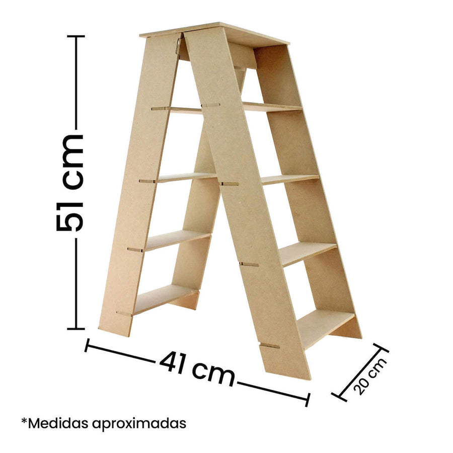 Art.2560 Escalera Doble 51x41x20cm 1pz