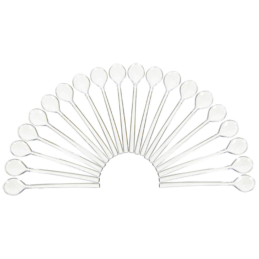 Art.2617 Cuchara Mini Plástico 10cm 20pz