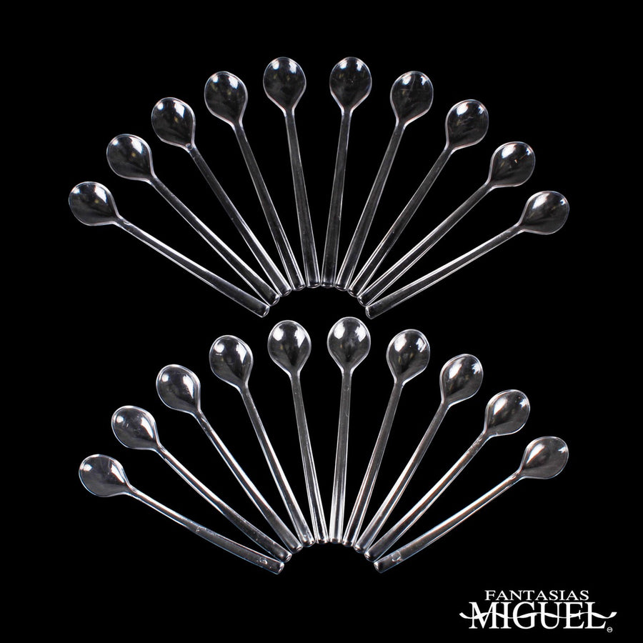 Art.2617 Cuchara Mini Plástico 10cm 20pz