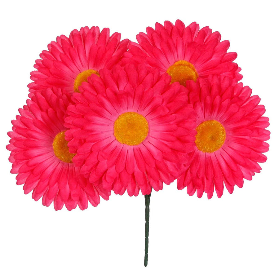 Art.2711 Gerbera x5 Flores 30cm 1pz