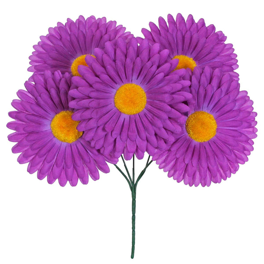 Art.2711 Gerbera x5 Flores 30cm 1pz