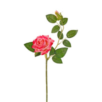 Art.2821 Vara Fina Rosa Con Botón