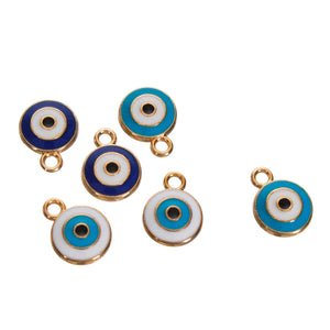 Art.2851 Dije Ojo 1.3x1cm 6pz