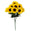 Fantasías Miguel Art.2882 Girasol Fino x9 48cm 1pz Amarillo
