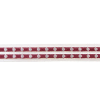 Art.2979 Listón Organza Con Puntos Con Satín