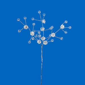 Art.2991 Ramito Alambre Con Flor X6 Flores