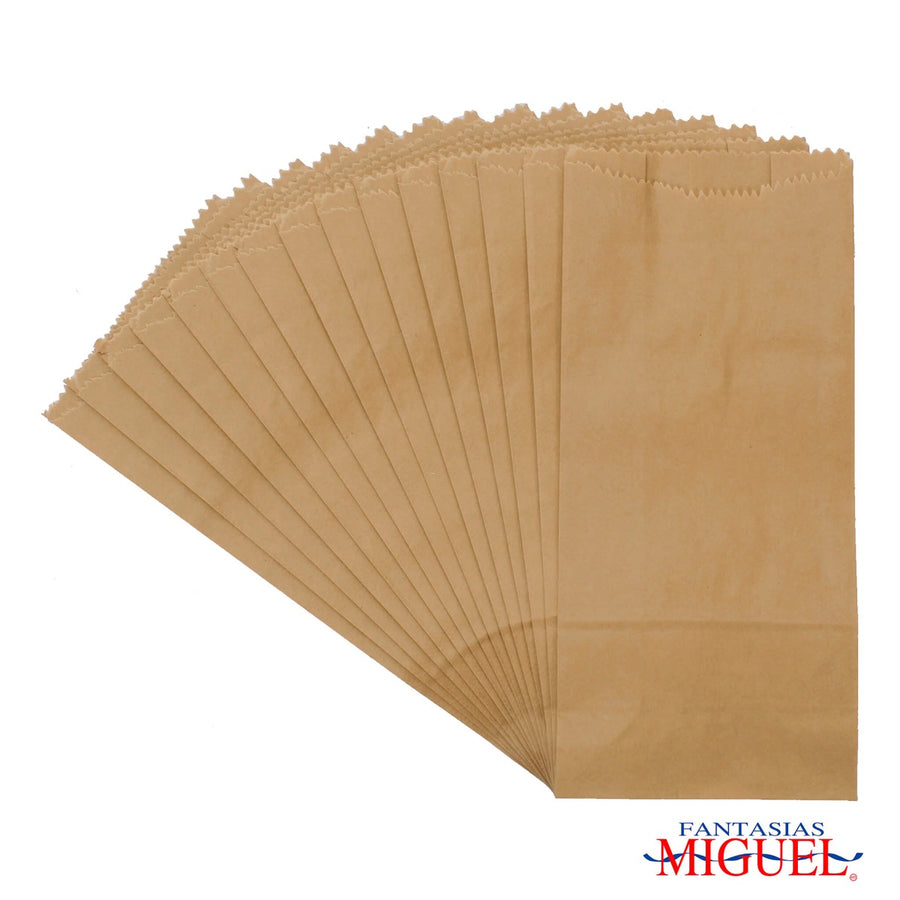 Art.3005 Bolsa Papel Craft 23x10.5x5.5cm 15pz