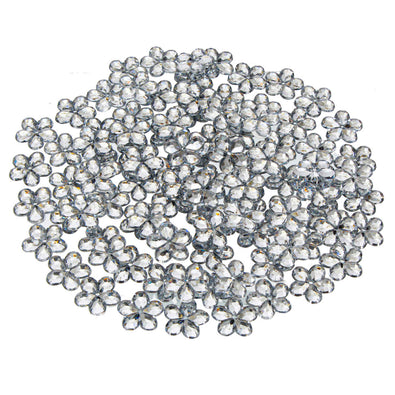 Fantasías Miguel Art.3059 Piedra Acrílica Flor 16mm 100pz