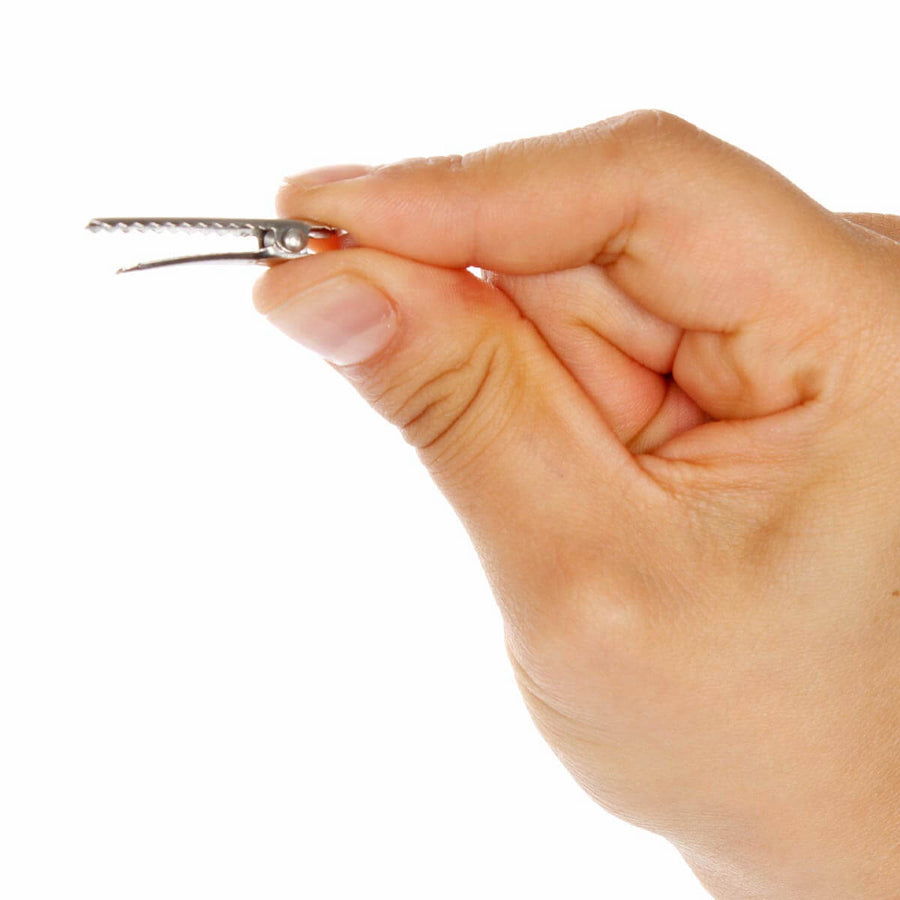 Art.3193 Clip Para Cabello Con Charola 3cm 50pz