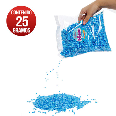 Fantasías Miguel Art.3197 Nieve De Unicel Colores Bolsa 25g 1pz