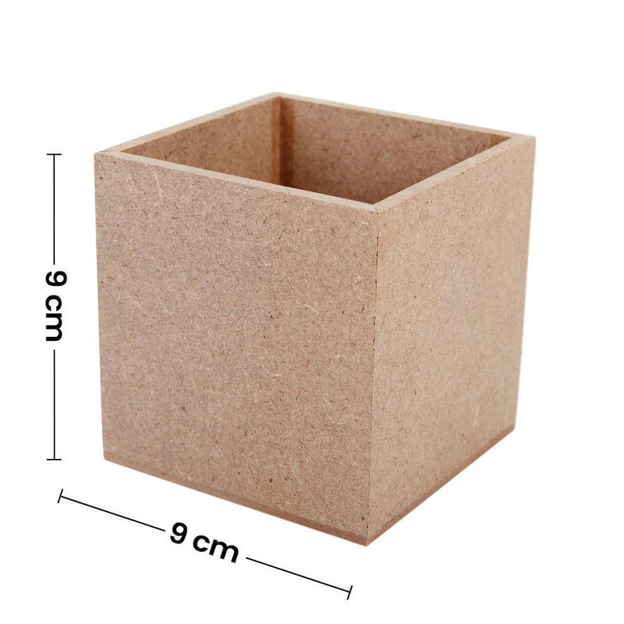 Art.3408 Lapicera Cuadrada 9x9cm 1pz