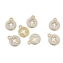 Art.3421 Dije Cruz Hueca 14x11mm 7pz