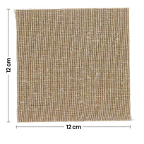 Art.3440 Tabla Forrada De Yute 12x12cm 1pz