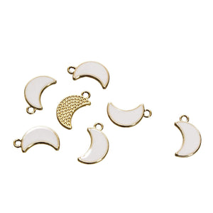 Art.3513 Dije Luna 17x10mm 7pz