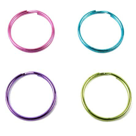 Art.3579 Aro Para Llavero Redondo Colores