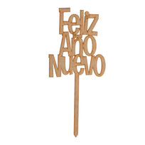 Art.3680 Pick Letrero Feliz Año Nuevo