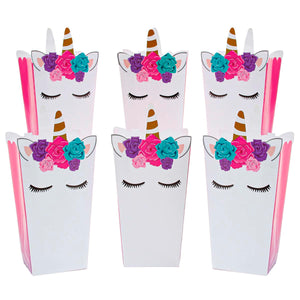 Art.3859 Caja Para Palomitas Unicornio