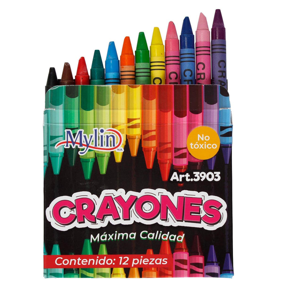 Art.3903 Juego De Crayones 12pz