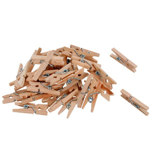 Art.3929 Pinzas De Madera Natural