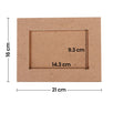 Fantasías Miguel Art.4035 Marco Rectangular 16.5x21.5cm 1pz