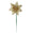 Fantasías Miguel Art.4049 Pick Nochebuena Diamantado 17cm 1pz Oro