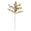Fantasías Miguel Art.4088 Vara Eucalipto Diamantada 35cm 1pz Oro