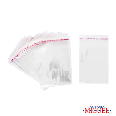 Fantasías Miguel Art.4265 Bolsa Celofán con Sello Adhesivo 11x8+3cm 100pz