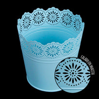 Art.4347 Base Metálica Calada 15x15.5cm 1pz