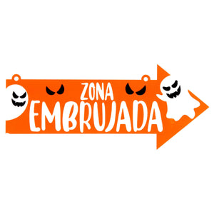 Art.4461 Flecha Halloween Color 13x30cm