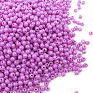 Art.4470 Cuenta Acrílica Neón Redonda