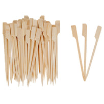 Art.4535 Palito De Bamboo Con Bandera 12cm 50pz