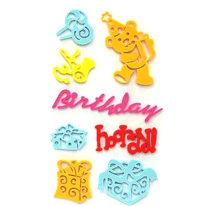 Art.4717 Calcomanía De Fomi Cumpleaños