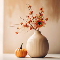 Art.4750 Pick Otoñal Girasol Con Cerezas 28cm 1pz