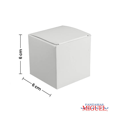 Fantasías Miguel Art.4779 Cajita Cuadrada 6cm 4pz
