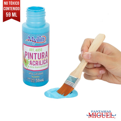 Fantasías Miguel Art.4850 Pintura Acrílica Mylin 59ml 1pz