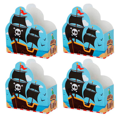 Fantasías Miguel Art.4913 Caja Dulcero Pirata 8x8x4cm 4pz
