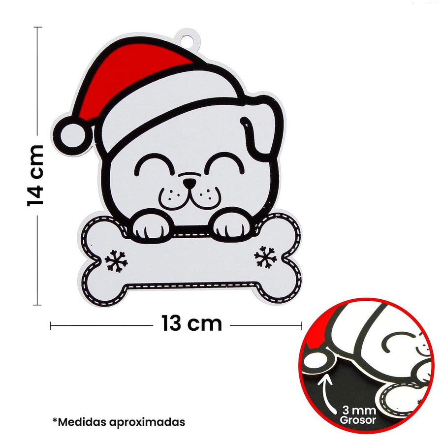 Art.5072 Esfera Mascota De Color 14x13cm 1pz
